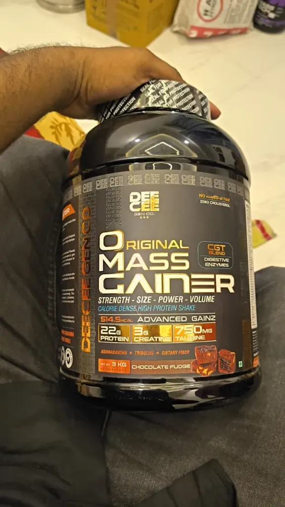 dee cee omg mass gainer with cgt formula